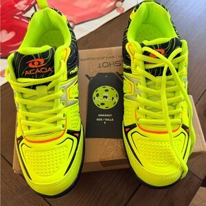 Acacia pickleball dinkshot Neon lime Athletic Shoes women’s size 7.5 men’s sz 6